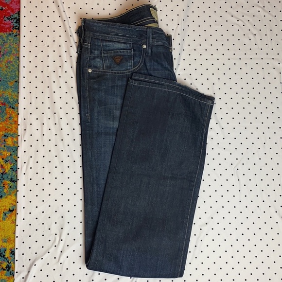 Mens Guess Denim *Vintage*  Size 36 - Picture 2 of 7